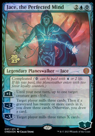 Jace, the Perfected Mind [Phyrexia: All Will Be One Prerelease Promos] | Magic Magpie