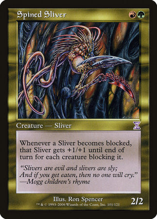 Spined Sliver [Time Spiral Timeshifted] | Magic Magpie