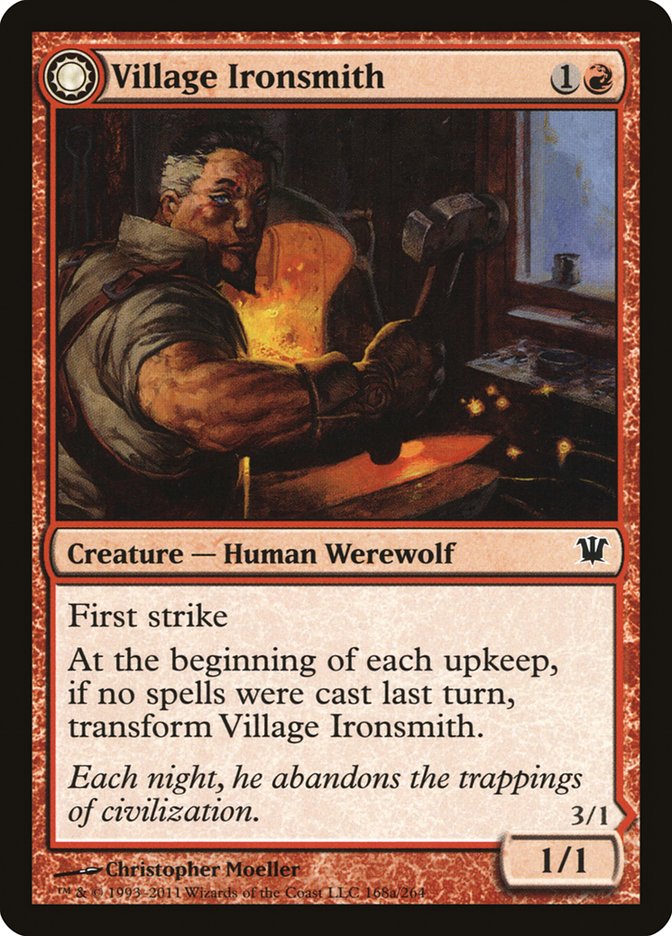 Village Ironsmith [Innistrad] | Magic Magpie