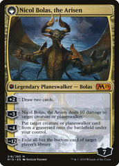 Nicol Bolas, the Ravager // Nicol Bolas, the Arisen [Core Set 2019] | Magic Magpie