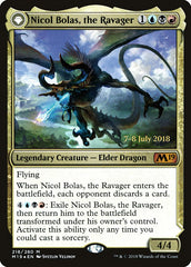 Nicol Bolas, the Ravager // Nicol Bolas, the Arisen [Core Set 2019 Promos] | Magic Magpie