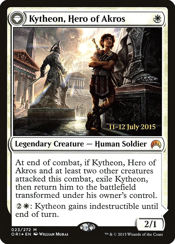 Kytheon, Hero of Akros [Magic Origins Promos] | Magic Magpie