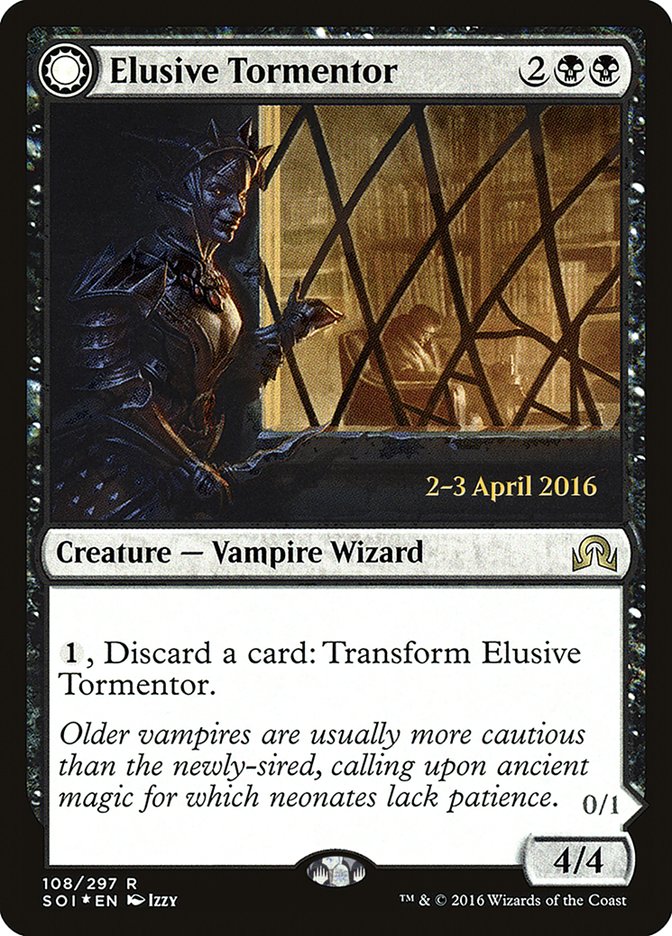 Elusive Tormentor [Shadows over Innistrad Promos] | Magic Magpie