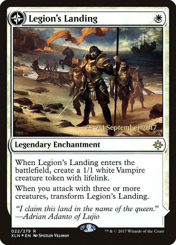 Legion's Landing [Ixalan Promos] | Magic Magpie