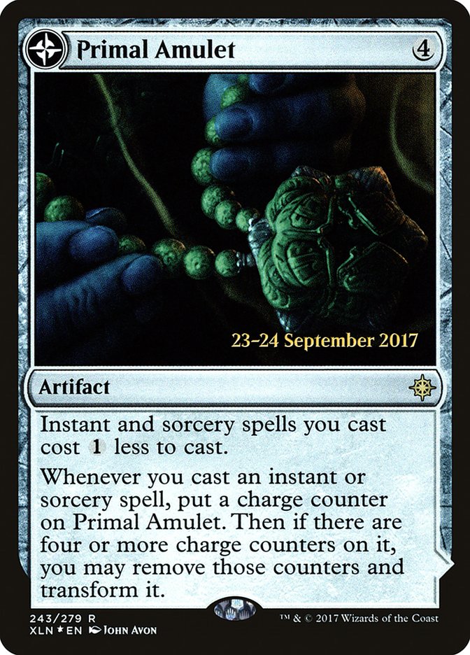 Primal Amulet [Ixalan Promos] | Magic Magpie