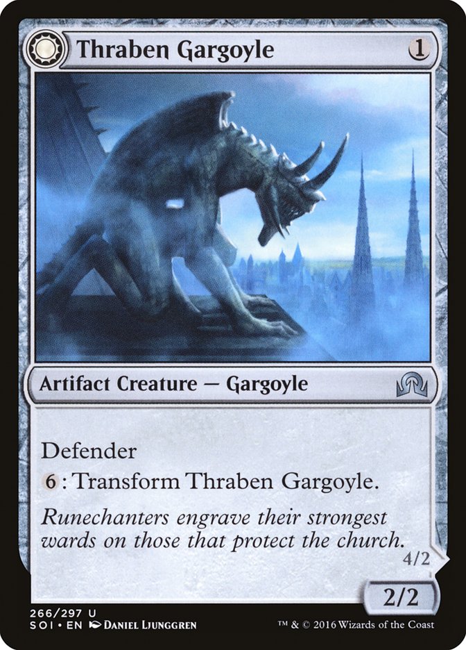 Thraben Gargoyle [Shadows over Innistrad] | Magic Magpie