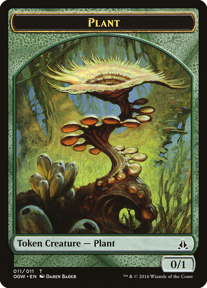 Plant Token [Oath of the Gatewatch Tokens] | Magic Magpie