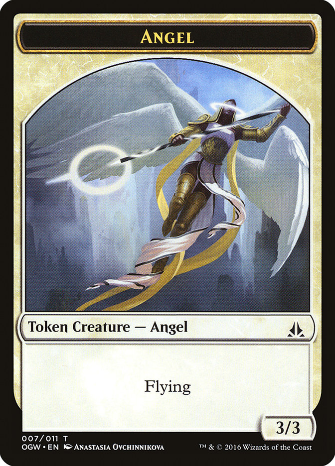 Angel Token (3/3) [Oath of the Gatewatch Tokens] | Magic Magpie
