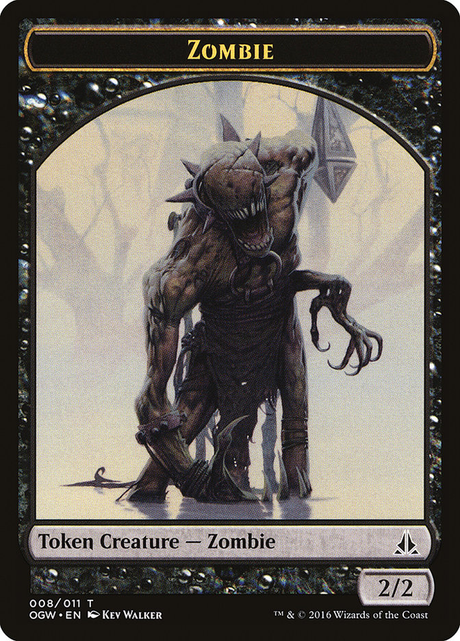 Zombie Token [Oath of the Gatewatch Tokens] | Magic Magpie