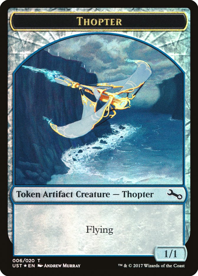 Thopter Token [Unstable Tokens] | Magic Magpie