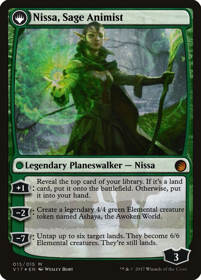 Nissa, Vastwood Seer [From the Vault: Transform] | Magic Magpie