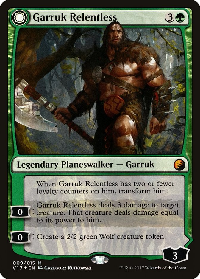 Garruk Relentless [From the Vault: Transform] | Magic Magpie