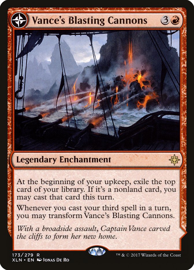 Vance's Blasting Cannons [Ixalan] | Magic Magpie